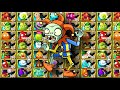 PvZ 2 |All premium plants vs Jester zombie|