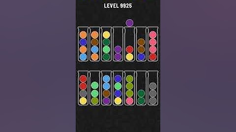 Ball Sort Puzzle Level 9925 / Water Sort Puzzle Level 9925  / all the same