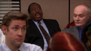 Jim Triggers Stanley on Christmas - The Office