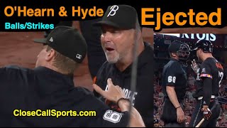 E41-2 - Ryan O'Hearn Ejected After 2nd Strikeout & Brandon Hyde Also Tossed by Umpire Alex Tosi
