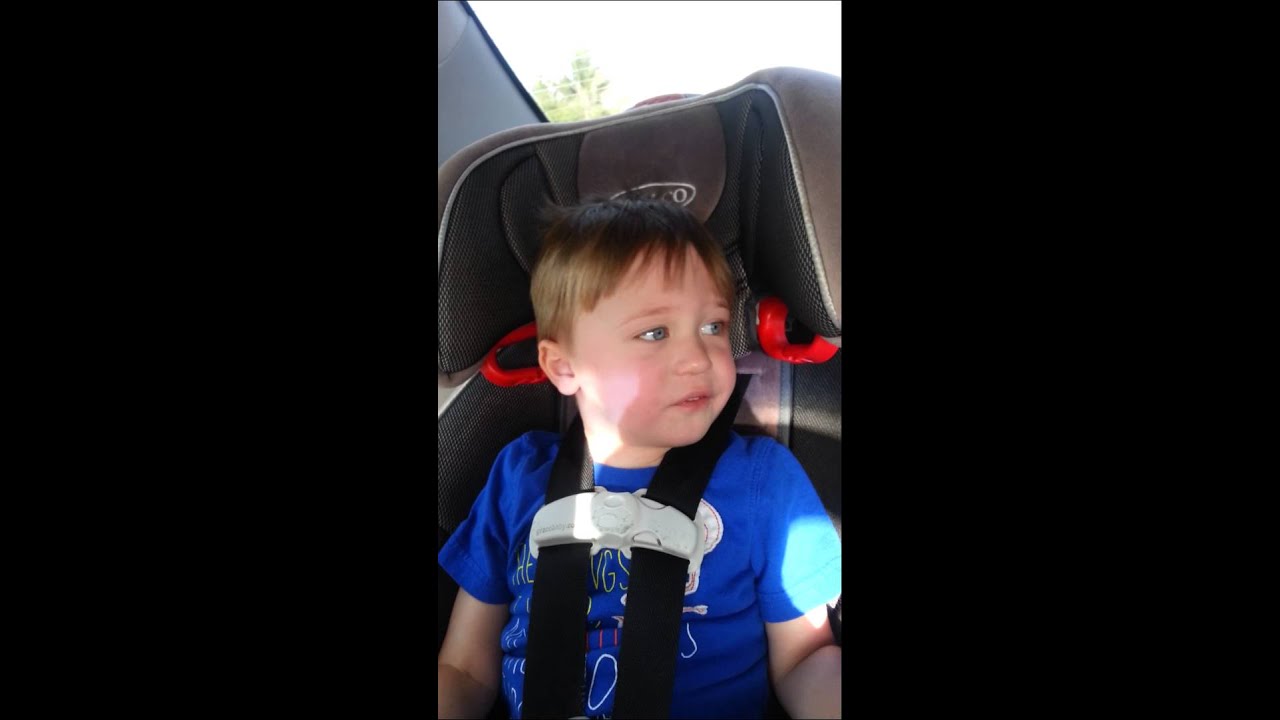 Cute kid can't say Dump Truck 