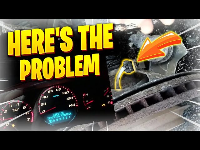 How to fix ABS light, Traction Control, Stabilitrak 