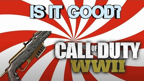 COD WW2 IS IT GOOD? - ZK-383 SMG (DLC Weapon Review)