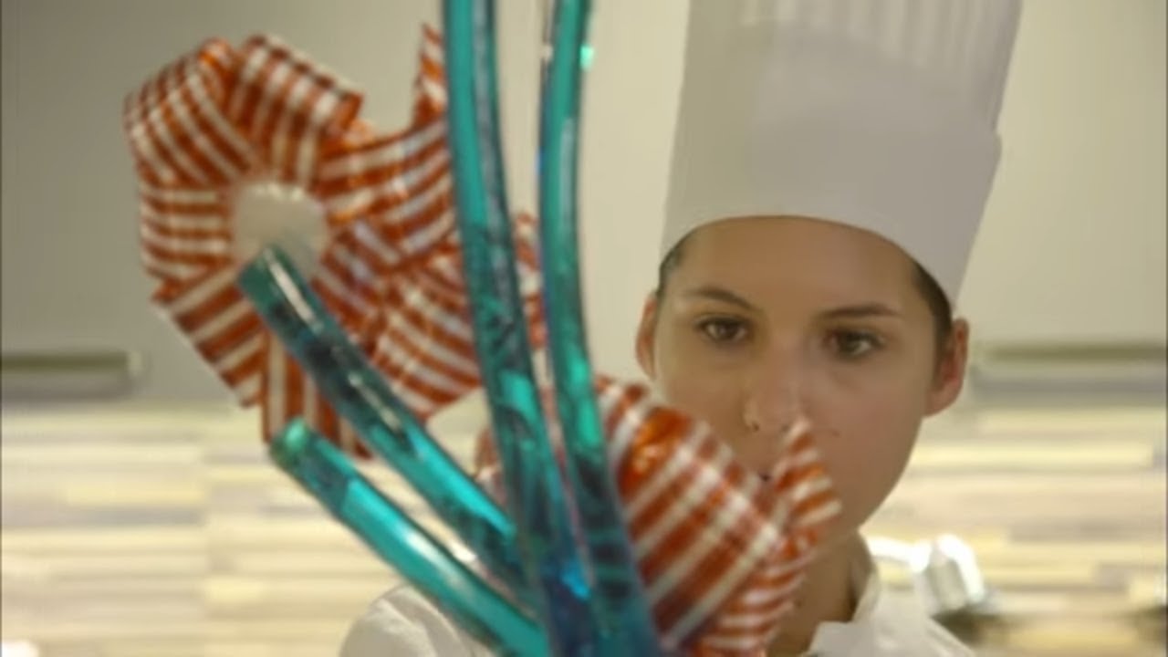 Sa sculpture en sucre est une oeuvre d'art