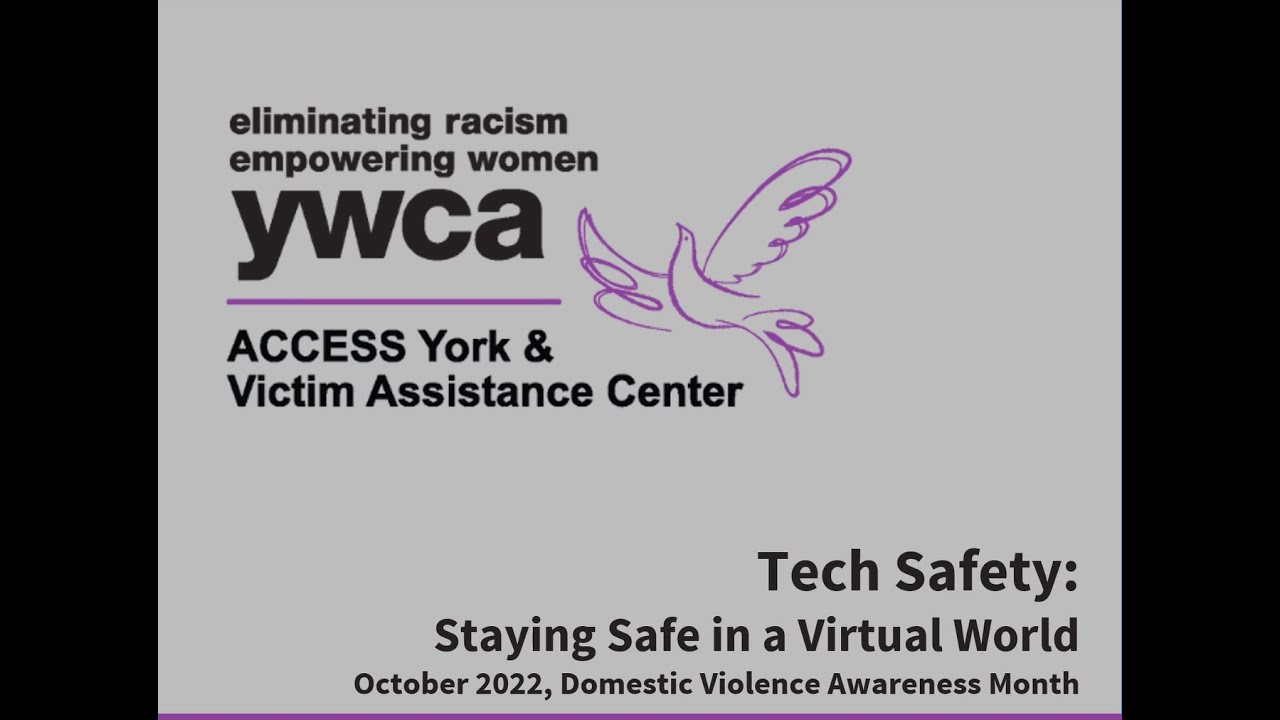 Domestic Violence Awareness Month Tech Safety Webinar - YouTube