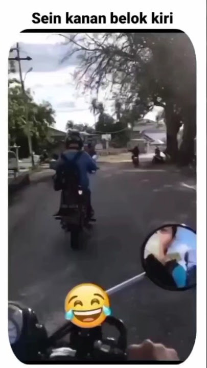 Video terlucu pemotor Sen kanan belok kiri #ngeshortsbareng #palembangnian#samatapibeda #viral#video