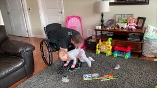 Paraplegic Parenting: Lifting a Baby Off the Floor