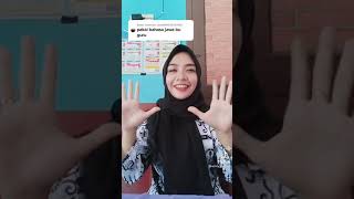 Ibu Guru Karawang viral di tiktok nyanyi lagu berhitung buat murid pakai bahasa Indonesia dan jawa