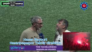 Hasanpaşaspor Teknik Direktörü Hasan Bayburt