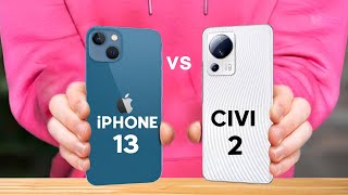 Xiaomi Civi 2 vs iPhone 13