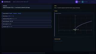 LessonSlate Algebra 2 · Algebra 2 Square Root Radical · Sketch the graph of f(x) = √x and…