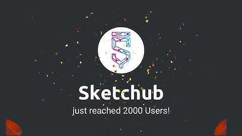 Sketchub reached +2000 Users!