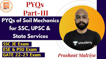 PYQs of Soil Mechanics for SSC, UPSC & State Services | GATE/ESE | Prashant Sir