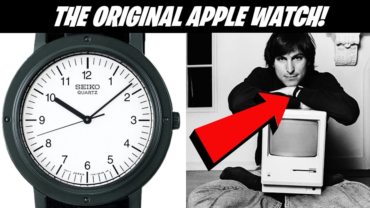 Steve Jobs' 1984 SEIKO Homage- the original Apple Watch! Unboxing & Review  - YouTube