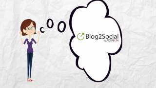 Customize, schedule and publish blog posts automatically to all your social networks