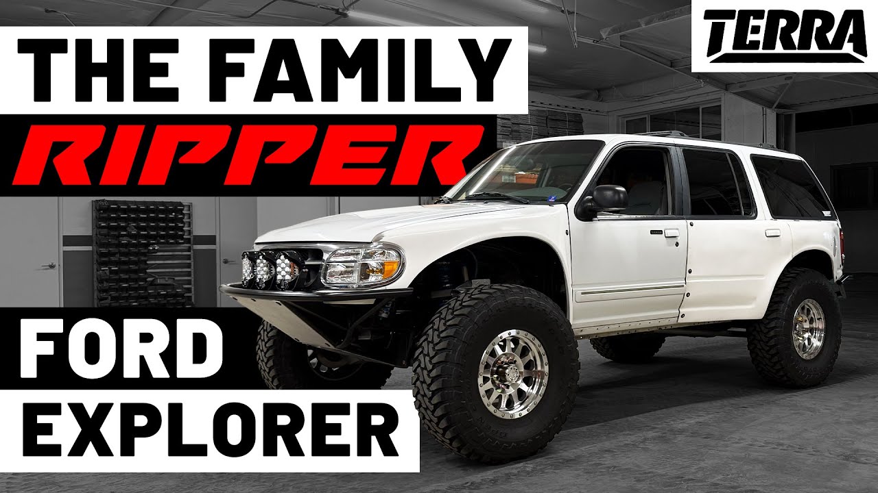 Long travel Ford Explorer built for a family!