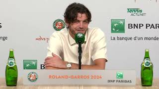 Tennis - Roland-Garros 2024 - Taylor Fritz : “I’m a much better player now”