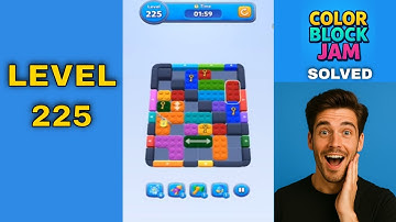 Color Block Jam Level 225 – Walkthrough