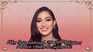 Alethea Ambrosio Miss Supranational 2024 Philippines SUPRA CHAT