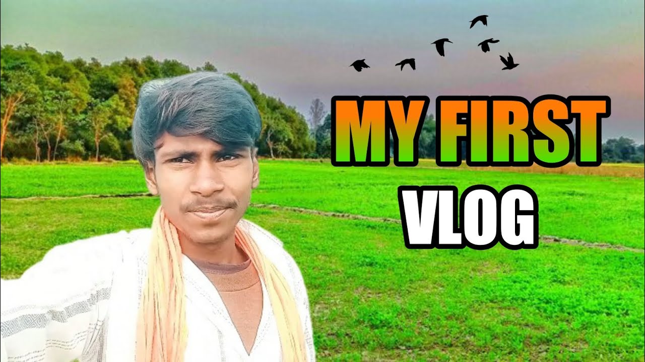 MY FIRST VLOG || VIDEO 😇 | फसल ABHIJEET COMEDIAN 