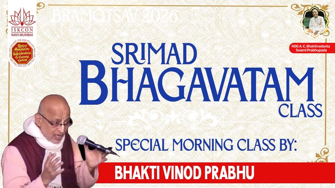 SRIMAD BHAGAVATAM GITA CLASS ||  BHAKTI VINOD PRABHU || 17-1-2026