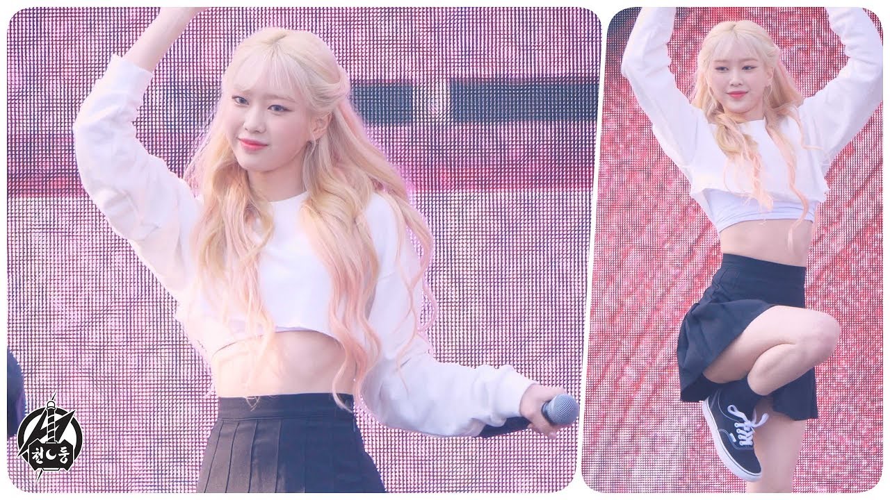191103 오마이걸 지호 직캠[4K세로] '번지' BUNGEE(Fall in Love) OH MY GIRL JIHO Fancam @JTBC 서울마라톤 애프터 콘서트 By 천둥