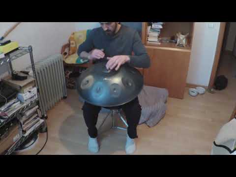 Improvisando handpan c# aegean 1(05/03/2020)