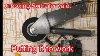 Unboxing a 5X Trailer Valet - Putting it to work!