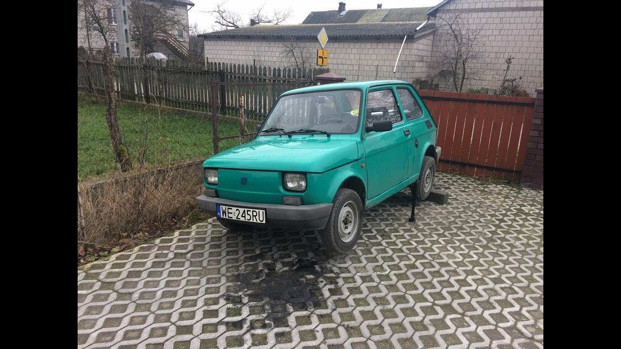 Z młotkiem za pan brat Fiat 126p YouTube