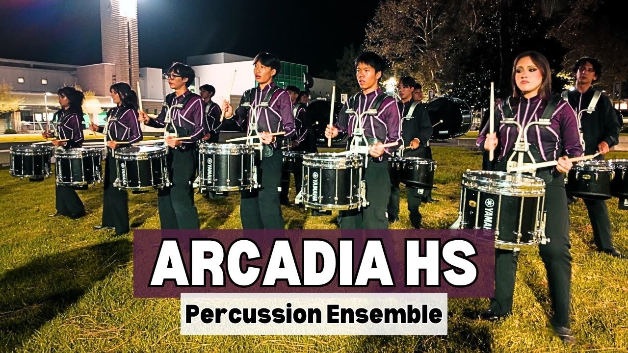 Arcadia HS Fall 2025 - Percussion Ensemble