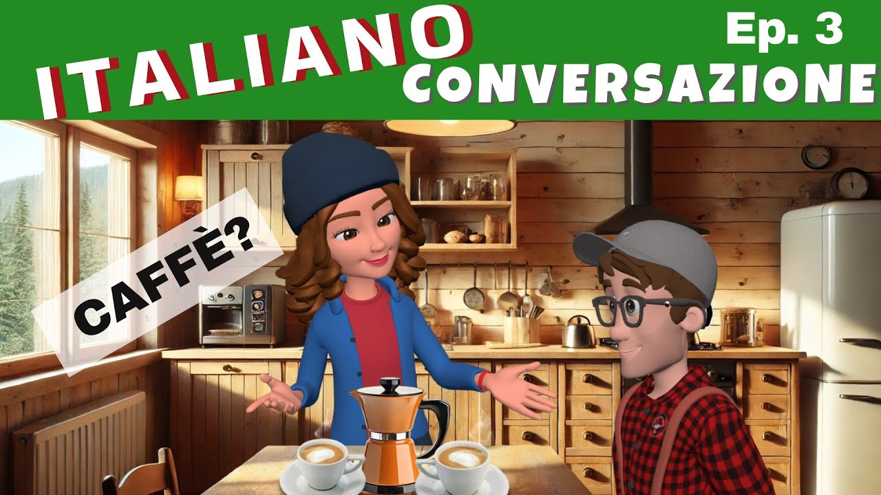 🇮🇹 Learn Italian with LinguaMotion: A MORNING IN THE MOUNTAINS - Breakfast vocabulary 🇮🇹