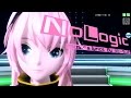 [60fps Full風] No Logic - Megurine Luka 巡音ルカ Project DIVA Arcade English lyrics Romaji subtitles