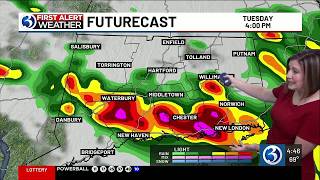 FORECAST: First Alert Weather Days for rounds of heavier rain & storms