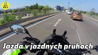 Jazda v jazdných pruhoch | Viacpruhový kruhový objazd | Yamaha tracer 7