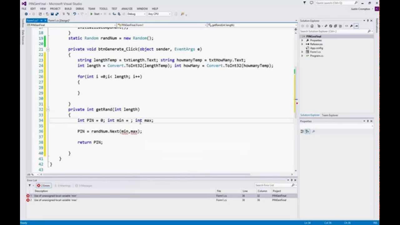 PINs Program YouTube