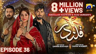 Qalandar Episode 36 - [Eng Sub] - Muneeb Butt - Komal Meer - Ali Abbas - 11th Feb 2023 - HAR PAL GEO