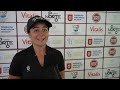 Entrevista com Amélia Gabin, 1º dia - Super Bock Ladies Open at Vidago Palace