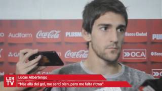 Independiente - Flandria (Amistoso) -  Conferencia de Lucas Albertengo