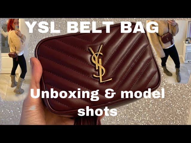 SAINT LAURENT YSL LOU CAMERA BELT BAG REVIEW + WAYS TO WEAR THE BAG