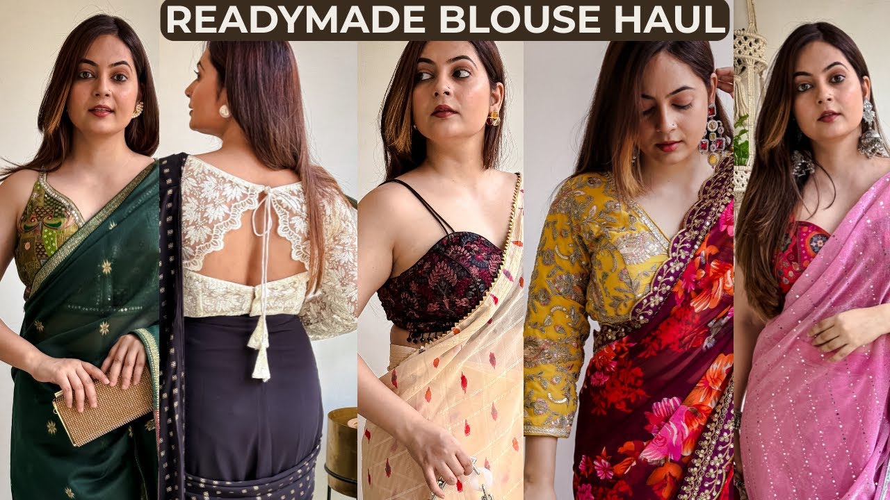 Latest & Trendy Partywear Designer Blouse Haul | Mahima Giri