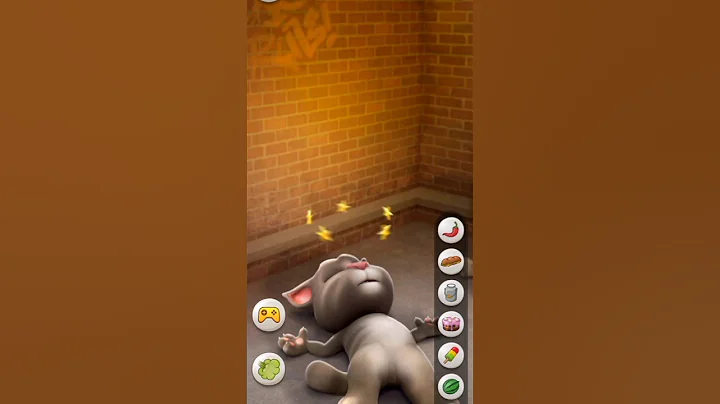 Watch the video about Talking Tom saw the stars during the day #shorts #shortfeed #comedy #funny #cat #youtubeshorts