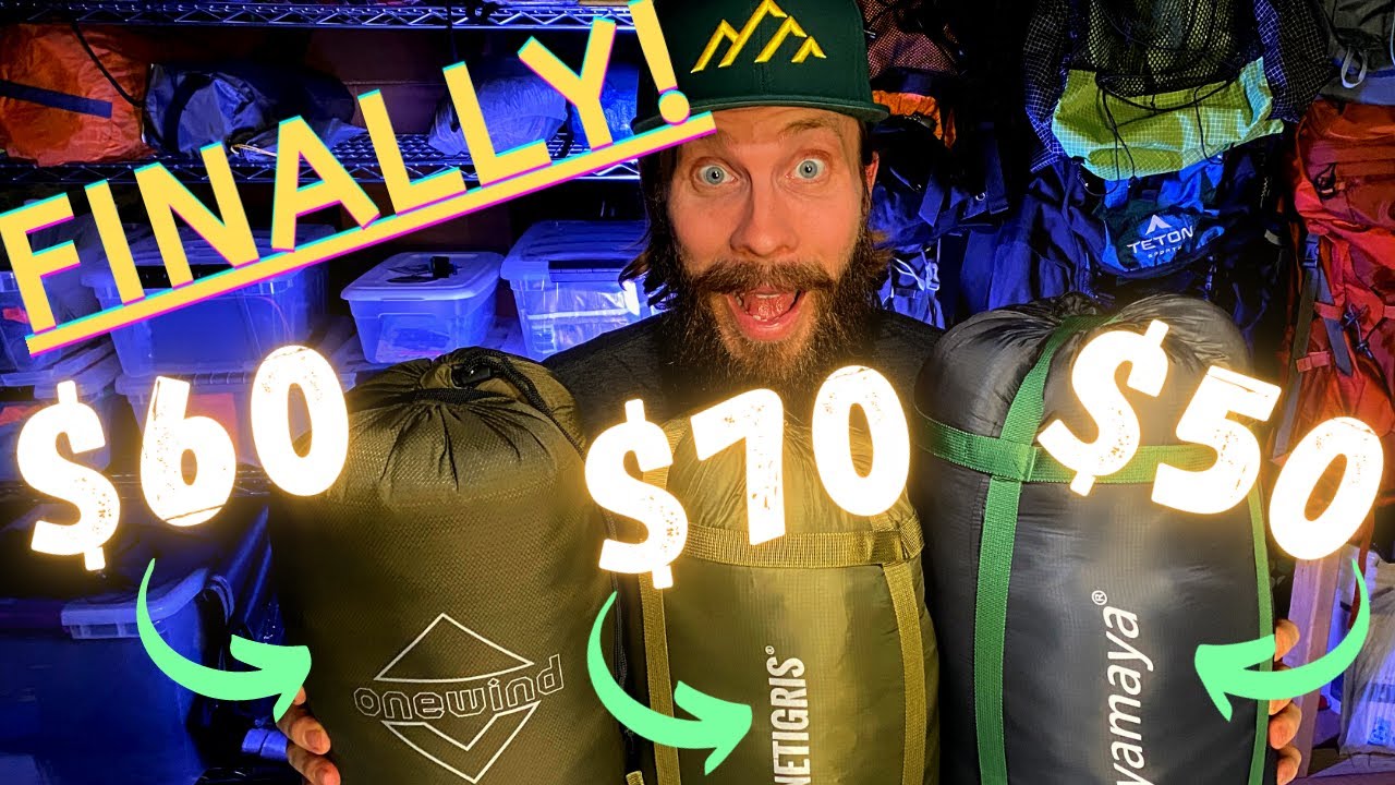 Affordable Backpacking Quilts! Comparing 3 Budget Quilts from Amazon