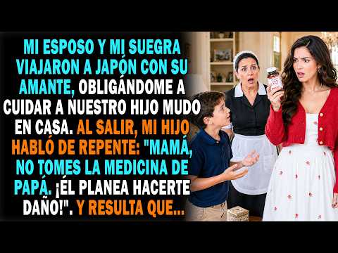 My Husband And Mother-in-Law Went To Japan. They Give Me Vitamins, But My Mute Son Spoke: "Don't ...