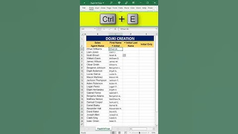 Unleash the Power of Excel: Master the Flash Fill Trick