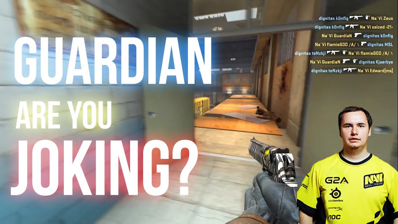 CS:GO - GuardiaN ARE YOU JOKING ? (Best moments) - YouTube