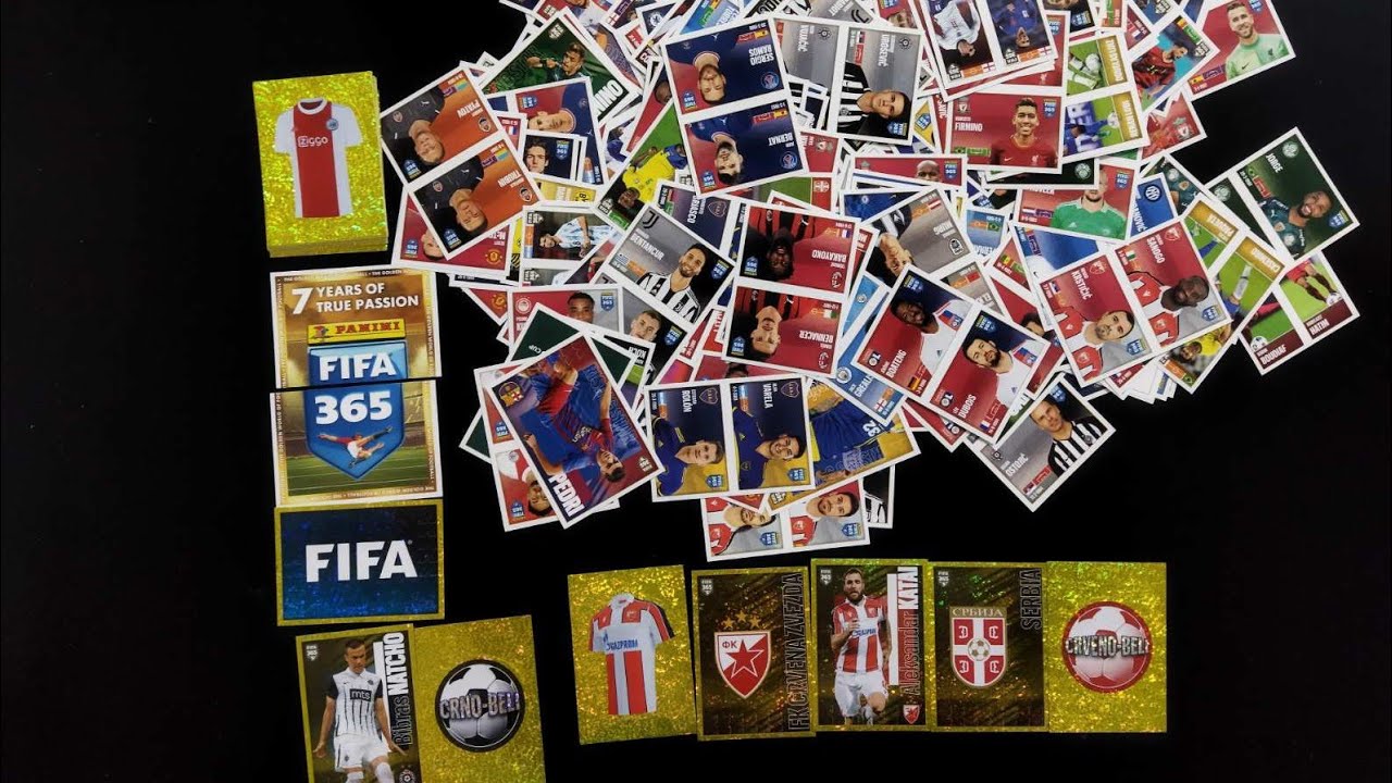 OTVARANJE CELE KUTIJE FIFA 365 2022 SLIČICA.