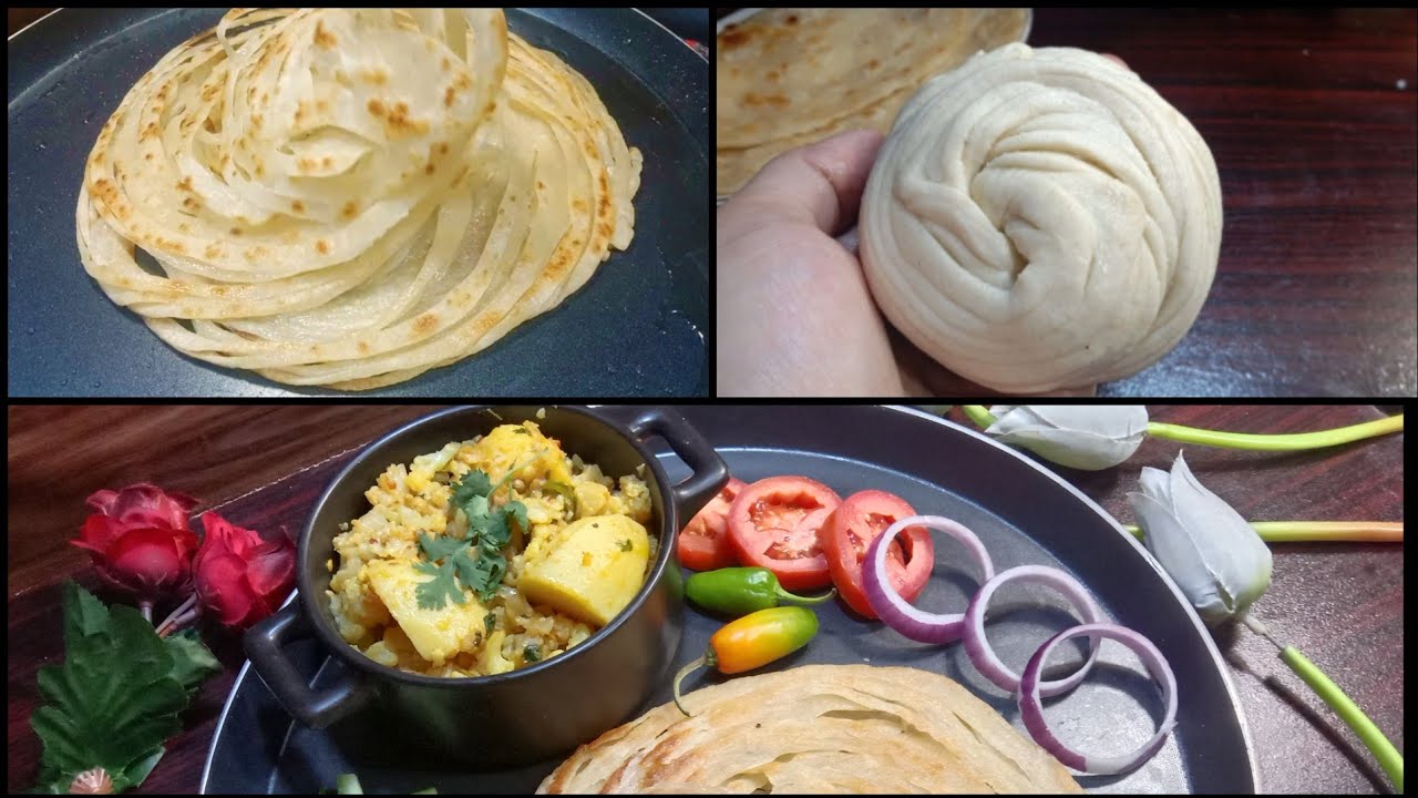 Lachha paratha recipe l Bal wala paratha l Crispy Multi-Layered Flat Bread l ramadan special paratha