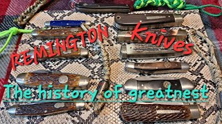 The history of Remington knives.