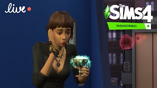 พาพินนี่ซิมส์หลีท่าผ้าใน paranormal stuff pack  the sims 4