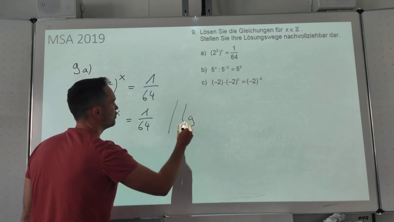 Msa Mathe 2019 Lösungen Pdf MSA 2019 Mathematik Bayern Aufgabengruppe I Aufgabe 9a - YouTube
